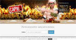 Desktop Screenshot of caprinew.pl